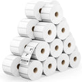 24 Rolls 2" x 1" Direct Thermal Labels for Barcodes Postage Address Shipping Labels Compatible with Rollo & Zebra Desktop Printers Adhesive - 1300 Labels/Roll