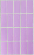 Royal Green 1.57 inch x 0.75 inch Stickers Rectangular Labels in Pastel Purple (40mm x 19mm) - 1000 Pack