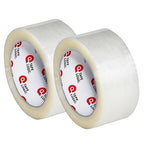 Tape Logic Packing Tape, Heavy Duty 2in x 55yd Clear (2-Pack) | Strong Clear Packaging Tape Roll Ideal for Warehouse, Office, Shipping & Moving Boxes
