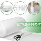 Moving Supplies, Foam Wrap Roll 16" Wide x 160' Length, For Protecting Fragile Articles,Furniture,Transportation Packing,Stuffing of Carton,with 60 Fragile Stickers (16"160')
