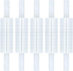 Pallet Wrap Stretch Film, Extended Core Handle, Clear, 20 Inch x 1000 Feet, 80 Gauge, 1 Pack Clear Plastic Cling with Extended Core Handles for Pallets Moving & Storing