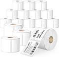 16 Rolls 6400 Labels Compatible with DYMO 30258 2-1/8" x 2-3/4" Direct Thermal Labels - Tacnology Barcode Address Replacement Use with Rollo, DYMO 450, 450 Turbo, 4XL & Zebra Desktop Printers