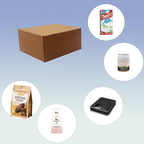 9x7x4 inch Shipping Boxes Pack of 25, Brown Corrugated Cardboard Box Mailer Boxes for Packaging Small Business Shipping，Recyclable Moving Storage Mailing Boxes Bulk Book Literature Gift Giving