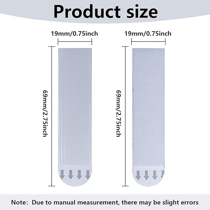12 Pairs Picture Hanging Strips Heavy Duty, Picture Hangers Without Nails, Picture Hanging kit no Wall Damage Free No Nails Adhesive Strips