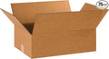 Partners Brand 18x12x6 Corrugated Cardboard Boxes, 18"L x 12"W x 6"H, Pack of 75 | Shipping, Packaging, Moving, Storage Box for Business, Strong Wholesale Bulk Boxes 18x12x6