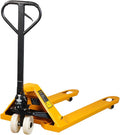 Ezmhbro Standard Duty Pallet Jack with 27" W x 48" L Forks, 5500 lb. Capacity, Leak-Proof Pump, Nylon Wheels, Compatible with Small Warehouse and Freight Workshop