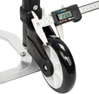 Folding Hand Truck Dolly, Aluminum Portable Foldable Dolly Cart, 200 lbs Capacity Collapsible Hand Cart with Wheels, Ideal for Shoping, Office, Travel, Moving, Black