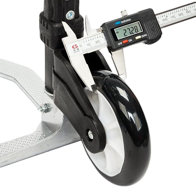 Folding Hand Truck Dolly, Aluminum Portable Foldable Dolly Cart, 200 lbs Capacity Collapsible Hand Cart with Wheels, Ideal for Shoping, Office, Travel, Moving, Black