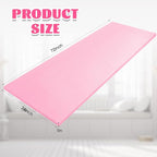 Amylove Polyurethane Foam 24" x 72" High Density Cushion Upholstery Foam Sheet for Seat Replacement DIY Projects Chairs Headboards Sofas Home(1" x 24" x 72",Pink)