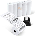 (10 Rolls) 3 1/8" x 119' Thermal Paper, POS Receipt Paper for Retail Business Cash Register, Fits Most Credit Card Terminal