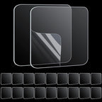 20PCS Double Sided Adhesive Pads for Mounting, 2.36inx2.36in, Sticky Tack Double Sided Tape for Walls Hanging, Two Sided Pre-Cut Squares, 2 Sided Nano Wall Mount Heavy Duty Pad Clear