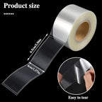 500 PCS Label Protectors, Clear Label Protectors Waterproof Clear Labels for Protecting Barcodes, Books, Numbers, Clothes Food Labels in Laboratory, Library, Office, Supermarket (2.56×1.57inch)