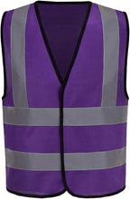 AYKRM 12 colour High visibility viz vest hi vis viz reflective work construction safety vest (XS-8XL)