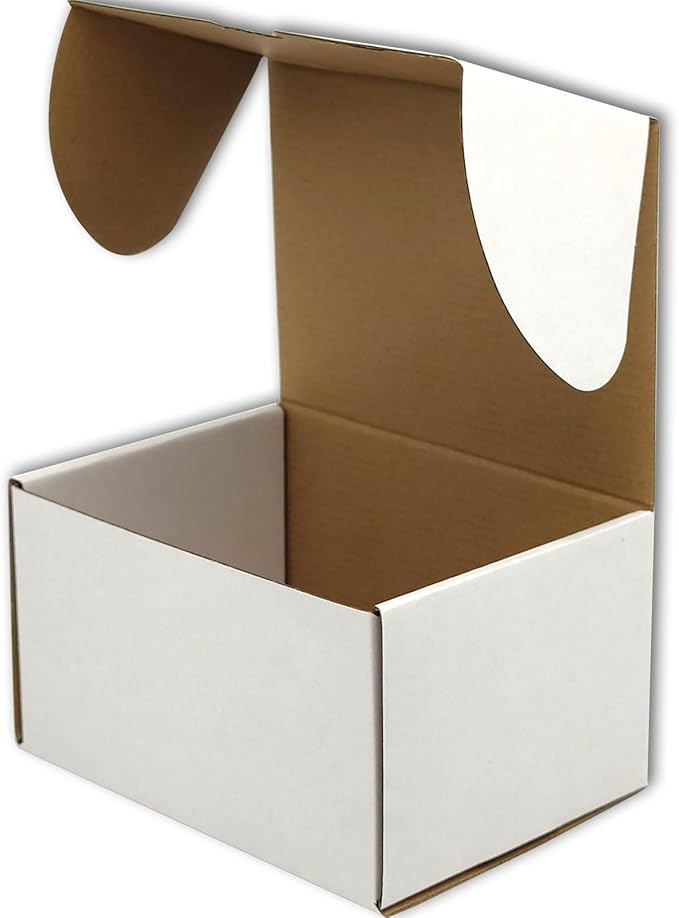 White Shipping Boxes for Small Business Pack of 15-12x9x6 inches Cardboard Corrugated Mailer Boxes for Shipping Packaging Craft Gifts Giving Products
