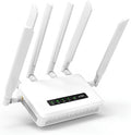 GL.iNet GL-X3000 (Spitz AX) Cellular Gateway 5G Router for House & RV, Wi-Fi 6, Detachable Antennas, Dual-SIM, T-Mobile & AT&T IoT Device Certified, Family/Rural Area/Road Trips
