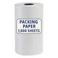 BOX USA Packing Paper Roll 1440'L x 15"W - 1,000 Sheets 17” Long Equivalent - Large White Newsprint for Shipping, Packaging, Storage and Moving Supplies