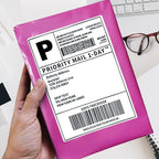 POLYSELLS 1000 pcs 9x12 Inches Pink Poly Mailers Shipping Envelopes, Strong Adhesive Sealing, Waterproof, and Tear-resistant Postal Mailing Bags for Clothing, Books, and Accessories