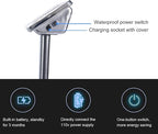 TUFFIOM 661lbs Electronic Industrial Commercial Platform Scale,Stainless Steel High-Definition LCD Display,Digital Floor Heavy Duty,Luggage Package Price Computing Postal Shipping Mailing，Grey