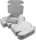 15 Pcs 6 x 6 x 2 inches Corrugated Cardboard Gift Boxes Recyclable Shipping Boxes for Mailing & Holidays, Wedding, Birthday, Gifts Packaging (Gray, 6 x 6 x 2")