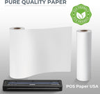8 1/2" x 98' Thermal Fax Paper (6 Rolls/Case) - BPA Free