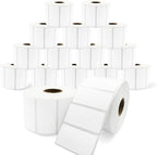 Compatible Thermal Labels Replacement for Zebra (【2" x 1"】 16 Rolls/20800Labels)