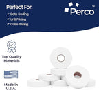 White Pricing Labels for Monarch 1136 Price Gun – Case of 8 Sleeves, 64 Rolls Value Pack - 112,000 Price Marking Labels – with Ink Rolls Included