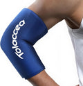 Elbow and Knee Ice Pack - Cold Ice Sleeve with Reusable Gel & Cold Therapy Compression for Knee, Shin Splints, Calf Strain, Flexible Ice Pack for Tennis Elbow, Tendinitis(Small (Pack of 1), Blue)