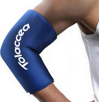 Elbow and Knee Ice Pack - Cold Ice Sleeve with Reusable Gel & Cold Therapy Compression for Knee, Shin Splints, Calf Strain, Flexible Ice Pack for Tennis Elbow, Tendinitis(Small (Pack of 1), Blue)