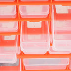 Nuts and Bolts Organizers and Storage,Parts Organizer,39 Drawer Organiser DIY Tool Bits Plastic Storage Units Workshop Screws and Small Parts Cabinet for Home Crafts