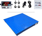 Industrial Floor Scale, 60" x 60", 10000LB/1LB, PEC Focus on Industry for 60 Years