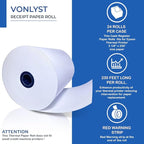 3 1/8 x 230 Thermal Paper Receipt Roll for Epson Printer (Pack 24 rolls)