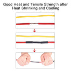 82 Ft XHF 1-1/4 Inch (30mm) 3:1 Waterproof Heat Shrink Tubing Marine Grade Wire Cable Adhesive Lined Tube Insulation Seal Against Moisture Corrosion and Air Leakage Black