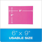Quality Park Bubble Mailers, 6 x 9 Inch, Pink Poly Mailers, Padded Envelopes, Shipping Envelopes, Water Resistant, Self Seal, 50 Per Box (QUA85858)
