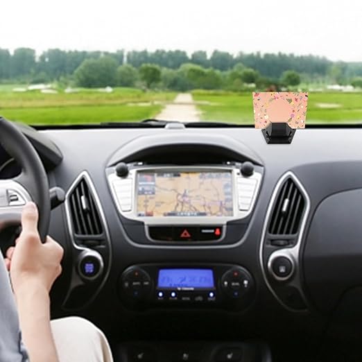 Car Card Holder 2Pcs Vehicle Dashboard Clip for Parking Ticket Fuel Insurance Card Organization Auto Accessories