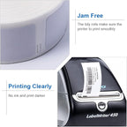 Label KINGDOM 12 Rolls Compatible Dymo 1" x 2-1/8" Multipurpose Labels Replacement for DYMO 30336 Barcode Labels for Label Writer 450, 450 Turbo, 4XL Desktop Printers