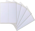 Waterproof Shipping Labels, 50 Rectangles, 4x2 Inches, Oil Proof, Highly Durable Blank Stickers