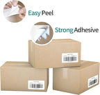 4200 Pcs 2.25" x 4" 3-Proof Direct Thermal Shipping Labels Compatible with Zebra LP2824 Plus ZD410 ZD411 ZD420 ZD421 ZP450 ZP505, 12-Roll Waterproof Mailing Address Labels for Rollo MUNBYN