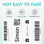iDPRT Thermal Mailing Address Labels - 1.18"x3.54" (30mm90mm), 2 Rolls of 300pcs, Barcode Compatible With iDPRT, Rollo, DYMO, Zebra, Direct Thermal Sticker for QR Code, FBA