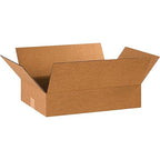 TAPE LOGIC 18 x 12 x 4 Corrugated Cardboard Boxes, Flat 18"L x 12"W x 4"H, Pack of 25 | Shipping, Packaging, Moving, Storage Box for Home or Business, Strong Wholesale Bulk Boxes