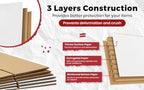 White Shipping Boxes 6x6x6 Heavy Duty, Lightweight, 6"L X 6"W X 6"H Foldable Corrugated Cardboard Mailer Boxes for Packaging Small Business Mailings Gifts Promotions Crafts Moving Box 50 Pack