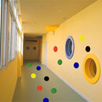 6.69inch Colored Moving Large Round Labels-15PCS Circle Labels Dots Stickers,Organizational Storage Markers for Moving,Nursery School,Office,Garage & Yard Sale 5 Colors (15PCS-5 Colors-6.69inch)
