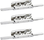 HAHIYO 8 Inch Silver Metal Clipboard Clips - High-Grip Lever Clip, Mountable, 3 Pack