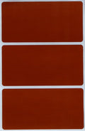 Royal Green Rectangular Stickers Color-Coding Labels for Organizing, Moving, and Storage Boxes 4" x 2" Stickers to Write On Name Tags, 300-Pack (Brown)