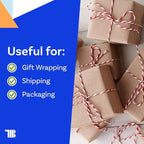Kraft Paper Roll, 36" x 2400" (200'), Made in USA, 30 lb. Roll of Brown Paper for Banner, Poster, Crafts, Bulletin Board Backing, Kraft Table Cloth, Brown Construction for Shipping and Gift Wrapping