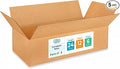 Large Shipping & Moving Boxes 24 x 12 x 6 inches (5-Pack) - Extra Strength 200 lb vs Regular - Corrugated Heavy Duty Moving Boxes - Strong Large Shipping Box - IDL Packagingby IDL Packaging