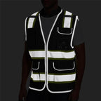 Reflective Safety Vest for Men and Women - High Visibility Construction Vest - Dual Tone Reflective Strips