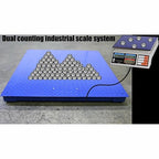 Liberty Scales LS-700-DC Dual Counting Smart Weighing Scale Systems, Size 84" x 84" (7' x 7') - C-Scale (66 lb x .002 lb) / Floor Scale 10.000 lb x 1 lb