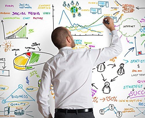 Remarkable Whiteboard Dry Erase Paint 50 ft² White Full Kit, Transforms Any Surface/Wall to a Whiteboard (18floz),from