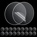 20PCS Double Sided Adhesive Pads for Mounting, 2in Two Sided Pre-Cut Circle Tape, Sticky Tack Double Sided Tape for Walls Hanging, 2 Sided Nano Wall Mount Heavy Duty Removable Clear 50mm
