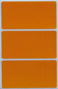 Royal Green Rectangular Stickers Color-Coding Labels for Organizing, Moving, and Storage Boxes 4" x 2" Stickers to Write On Name Tags, 150-Pack (Orange)